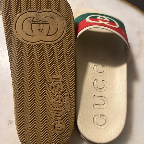 Gucci Leather Slides - Picture 3 of 5